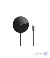 شارژر وایرلس و هاب 5 پورت بیسوس Baseus Circular Mirror Wireless Charger HUB WXJMY-0G