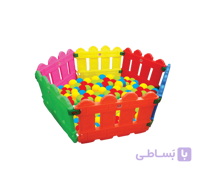 استخر توپ شش ضلعی از جنس پلی اتیلن