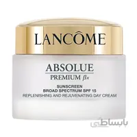 کرم روز جوانساز لانکوم از لاین لاکچری ابسولو حجم ۱۵ میل ا ABSOLUE PREMIUM ΒX REPLENISHING AND REJUVENATING CREAM