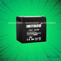 باطری یو پی اس هیتاکو 12 ولت 28 آمپر سری HRA - عدم تحویل داغی باتری فرسوده