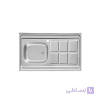 سینک ظرفشویی اخوان کد 10060CR-6