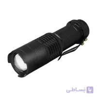 پک چراغ قوه UV فلیکسبل مدل UV blacklight 1 LED به همراه شارژر و باتری قابل شارژ