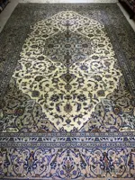 فرش دستبافت ۹ متری اردکان کرم