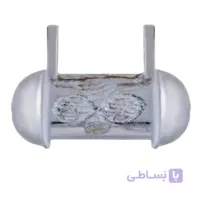 اویز گردنبند نقره مدل کیفی مستطیل کد PKD_026
