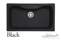سینک گرانیتی مکاپا مدل لنوکس 90 مشکی
