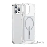 قاب محافظ مگنتی بیسوس آیفون Apple iPhone 13 Pro Max Baseus Magnetic Phone Case ARCX000202 استند دار