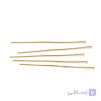 سوزن میخی طلایی 5cm بسته 12 عددی
