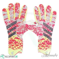 دستکش دروازه بانی آدیداس پردیتور طرح اصلی Adidas Predator GL PROFIF Red yellow
