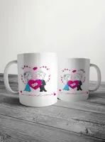 ماگ عاشقانه کد mgs11 مجموعه ۲ عددی