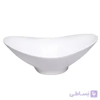 کاسه سرامیکی بیضی ریور سایز بزرگ کد 1017