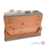 تخته آشپزخانه با استند بامبو تسی اند جسی 4 عددی 9088