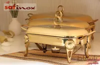 سوفله خوری مستطیل طلایی سافینوکس Safinox