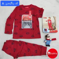 ست راحتی بلوز شلوار آستین بلند پسرانه بچگانه وارداتی جوانآ Joanna کد 202