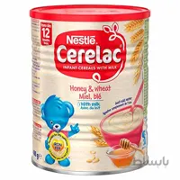 سرلاک گندم و عسل به همراه شیر نستله nestle