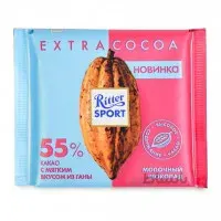 شکلات ریتر اسپرت شکلات تلخ 55% 100 گرمی Ritter Sport