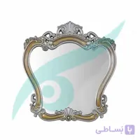 آینه دستشویی کیان نقره‌ای