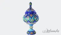 قندان پایه دار اسلیمی ختایی کد 483466