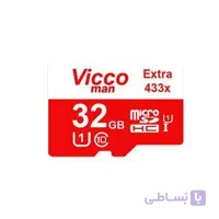 کارت حافظه مموری VICCO 32GB MICRO 433x