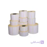 لیبل برچسب کاغذی چهار ردیف 10000 عددی Paper Label 12*25
