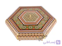 شکلات خوری خاتم کاری چوبی