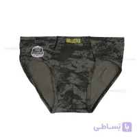شورت نخی اسلیپ طرح دار مردانه کد 30462