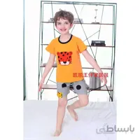بلوز شورت بچه گانه طرح ببری