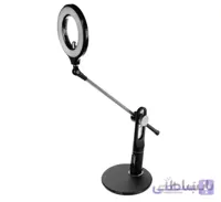 چراغ مطالعه مهندسی led مدل 1225 سیلورلایت مشکی