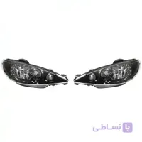 چراغ جلو ۲۰۶ داخل مشکی مدرن
