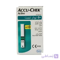 نوار تست قند خون آکیوچک اکتیو Accu chek Active ا Accu Chek Active Test Strip