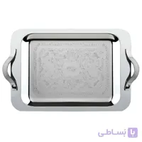 سینی کیهان مدل کروم مستطیل بزرگ