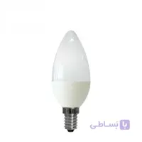 لامپ شمعی 8wکندل آفتابی افق ا led lamp bulb 8W ofogh