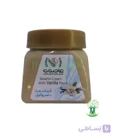 کرم کنجد وانیلی 350 گرمی عاصمی