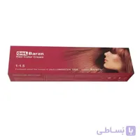 رنگ مو گلباران شماره 1،0 حجم 125 میلی لیتر رنگ مشکی طبیعی