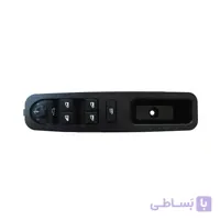 مجموعه دستگیره و کلید شیشه بالابر جلو چپ دنا - اکو ماکس کروز
