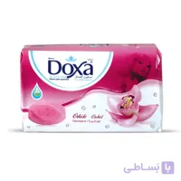 صابون دوکسا 125 گرم با رایحه گل ارکیده بسته 4 عددی