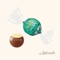 شکلات پذیرایی لینت لیندور توپی شیری نارگیل - 250 گرمی