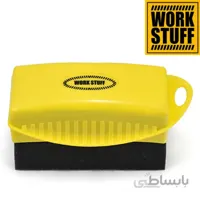 اسفنج اجرای واکس لاستیک ورک استاف مشکي
