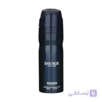 اسپری بدن مردانه رودیر مدل sAVAGE حجم ۲۰۰ میلی لیتر