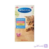 بیوتین گربه وینستون مدل Schleckerli Mit Hahnchen und Biotin وزن 120 گرم ا Winston Cat Schleckerli Mit Hahnchen und Biotin 120 gr