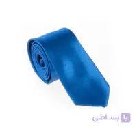 کراوات ساده مردانه آبی کد T1066