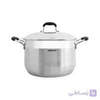 قابلمه تک ۳۴ سانت استیل عرشیا مدل SS145-735