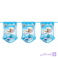 ریسه پرچم تم تولد فروزن