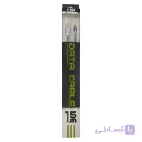 کابل شارژ آیفون 1.5متری پی نت cable charge 1.5m p-net mk-408