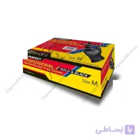 دستکش نیتریل مشکی M ا Black Nitrile Glove