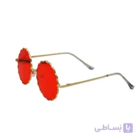 عینک شب دخترانه بچه گانه گرد عدسی قرمز