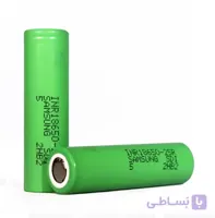 باتری لیتیوم سامسونگ 18650 شارژی 3.7 ولت 2500 میلی آمپر