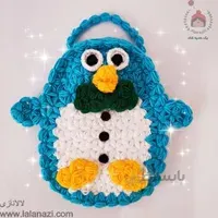 لیف بافتنی عروسکی کودک ترکی ( کد 30077 )