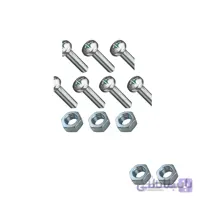 پیچ و مهره استوانه مدل BPM5-40 مجموعه 40 عددی