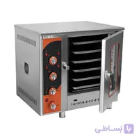 فر کانوکشن حرارت مستقیم خشک 6 سینی کنترل آنالوگ گازی مدل CA01-6