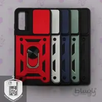 قاب ضد ضربه شیائومی POCO M3 / Redmi 9T دارای هولدر و محافظ لنز کد XM326